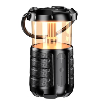 Kaku KSC-1117 - Boxa Portabila, Wireless BT 5.3, Camping, LED tip felinar, 15W, 3600mAh, Negru - Img 2