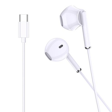 Kaku KSC-1295 - Casti cu Fir, In Ear, Type-C, 1.2m, Mic & Volume Key, Alb - Img 2