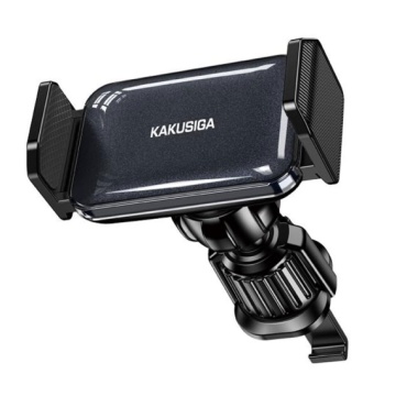 Kaku KSC-1495 - Suport Auto, montaj Ventilatie, cleme laterale, 360°, AutoGravity, PullClip, Negru - Img 2