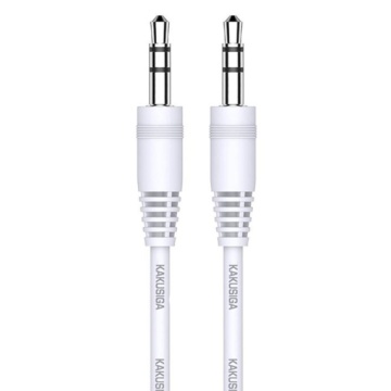 Kaku KSC-450 - Cablu Audio, Jack 3.5mm (M) - la Jack 3.5mm (M) - 1m, Alb - Img 2