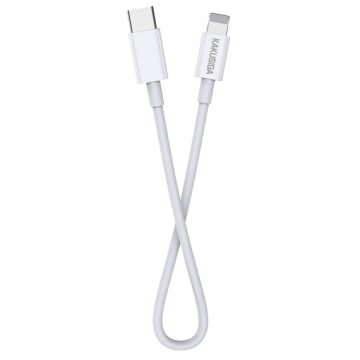 Kaku KSC-653 - Cablu Date si Incarcare, Type-C, PD100W, QC3.0, 25cm, Alb - Img 2
