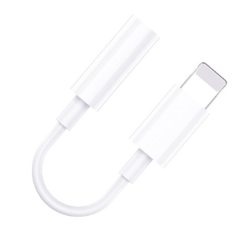 Kaku KSC-901 - Cablu Audio, Lightning la Jack 3.5mm (F) - Original IC, 85cm, Alb - Img 6