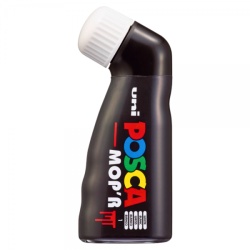 M1422 - Marker UNI Posca mop'r pcm22, varf rotund buretat, 3.0-19.0mm, alb - Img 1