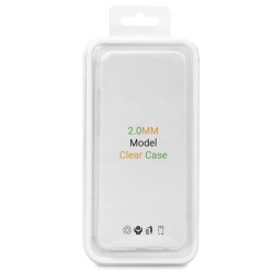 Maxcell pentru iPhone 16e husa spate - 2mm Slim TPU - transparenta - Img 2