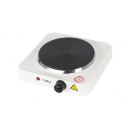 Plita electrica 1500W, Floria ZLN2829, 1 ochi fonta, termostat reglabil, protectie supraincalzire, alba - Img 3