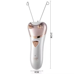 Raf R4029 – Epilator electric facial reincarcabil cu fir de ata, 5W, alb-roz, 6x21 cm - Img 6