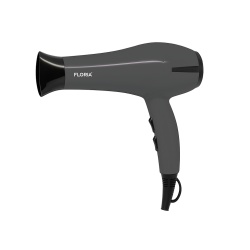 Uscator de par Floria ZLN8986, 1800W, 3 trepte temperatura, 2 trepte viteza, jet aer rece, concentrator, gri - Img 1