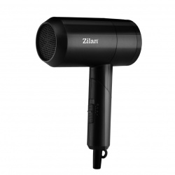 Uscator de par Zilan ZLN9174, 1800W, 3 trepte temperatura, 2 trepte viteza, functie ionica, aer cald si rece, maner pliabil, concentrator, negru - Img 2