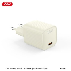 XO L146 – Incarcator retea 18W 1xUSB-C 5V 3A, bej - Img 3