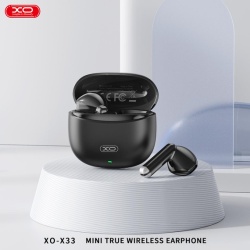 XO X33 – Casti wireless Ear Buds TWS BT 5.3, 250mAh, negru - Img 3