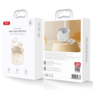 XO X33 - Casti Wireless, Ear Buds, Bluetooth 5.3, 250mAh, Bej - Img 2
