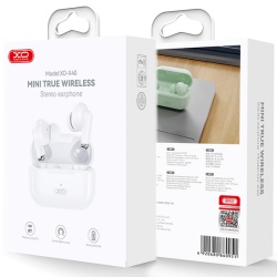 XO X40 – Casti wireless Ear Buds TWS BT 5.3, 250mAh, alb - Img 1
