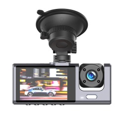 XO XJ03 - Camera Auto Dual Fata + Spate, HD 1080p, Ecran 2”, G-Sensor, Negru - Img 3