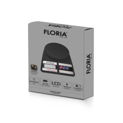 Cantar de bucatarie digital 10kg Floria ZLN9076, display LCD, negru - Img 3