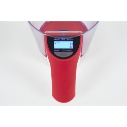 Cantar de bucatarie Floria ZLN7788, digital cu cana 2kg, rosu - Img 3