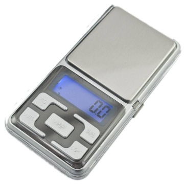 Cantar de precizie de buzunar, Ideal pentru bijuterii, Display iluminat, 0,01-200 g, Argintiu - Img 8