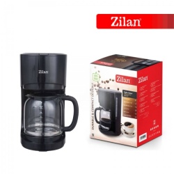 Filtru de cafea 1.5L, Zilan ZLN1457, 12 cesti, 900W, plita incalzita, antipicurare, negru - Img 5