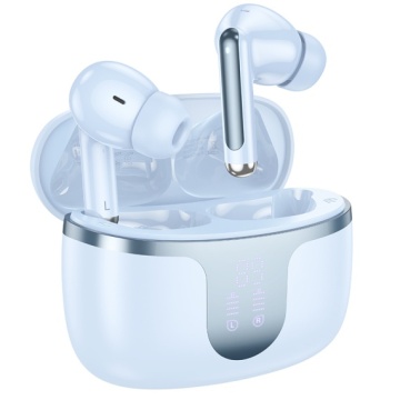 Hoco EQ10 - Casti Wireless, Ear Buds, Bluetooth 5.3, 180h StandBy, 300mAh, Power LED, Harmony , Albastru - Img 1