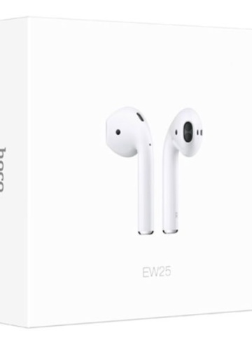 Hoco EW25 - Casti Wireless, Ear Buds, Bluetooth 5.3, 200h StandBy, 350mAh, True, Alb engrso - Img 3