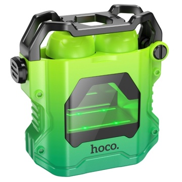 Hoco EW33 - Casti Wireless, Ear Buds, Bluetooth 5.3, 150h StandBy, 300mAh, Interstellar, Verde - Img 3