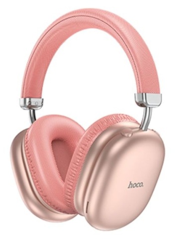 Hoco W35 Max - Casti Wireless Over Ear BT 5.3 Stand-By 200h 800mAh Suport Card Joy Roz - Img 4