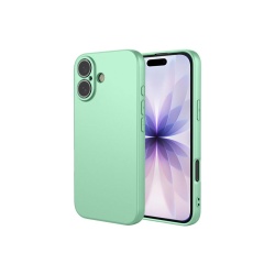 Husa Maxcell pentru APPLE iPhone 17 – Soft MicroFiber, TPU - turcoaz - Img 2