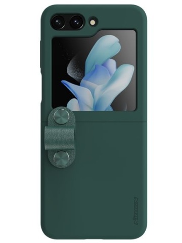 Husa Nillkin, Galaxy Z Flip 5, CamShield Silky, TPU, Verde - Img 2