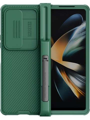 Husa Nillkin, Galaxy Z Fold 4, CamShield Pro, TPU, Verde - Img 3