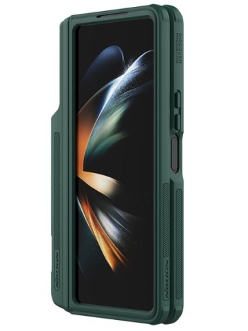Husa Nillkin, Galaxy Z Fold 4, Frosted Series, PVC, Verde - Img 2