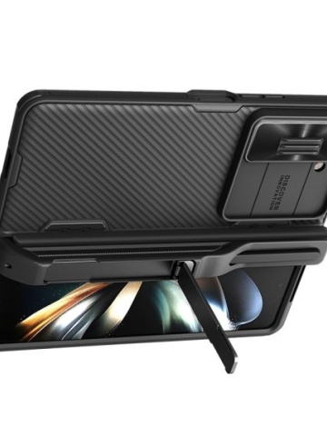 Husa Nillkin, Galaxy Z Fold 5, CamShield Pro, TPU, Negru - Img 4