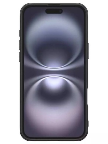 Husa Nillkin, iPhone 16 Plus, Frosted Series, PVC, Negru - Img 4
