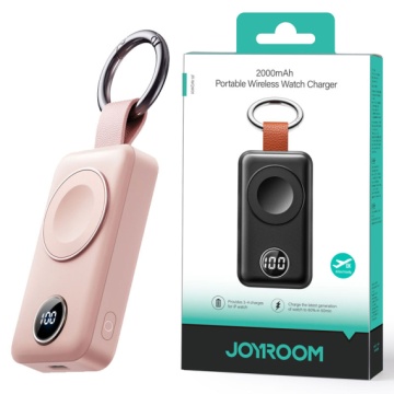 Joyroom JR-WQW01 - Incarcator Wireless, 3W, Qi Charging, 2000 mAh, Roz - Img 2