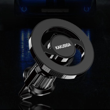 Kaku KSC-1164 - Suport Auto, montaj Ventilatie, Magnetic, 360°, Magnetic Ring, PullClip, Negru - Img 7