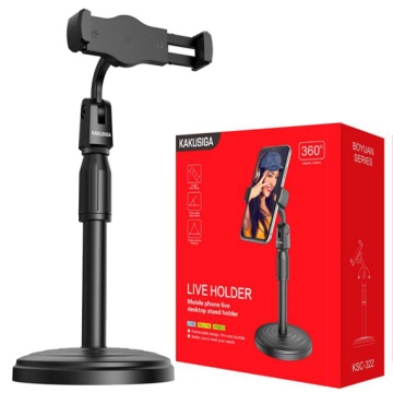 Kaku KSC-322 - Suport Birou, cu cleme laterale, MultiAngle, brat telescopic, Negru - Img 1