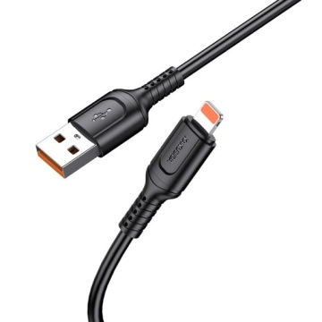 Kaku KSC-805 - Cablu Date si Incarcare, USB la MicroUSB, 18W, 2.4A, 1m, Negru - Img 2