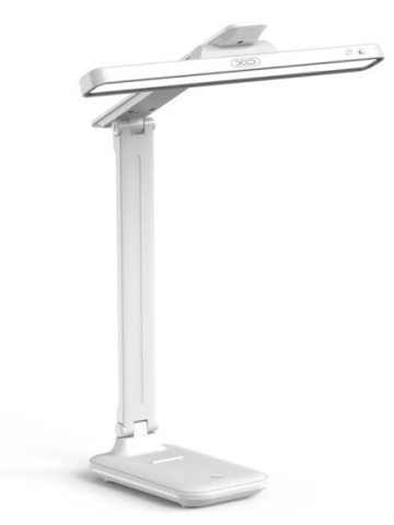 OZ07 - Mini Lampa birou, reincarcabila, conectare USB-A, cu telecomanda, 3 culori, 1200MAh,Alb - Img 3