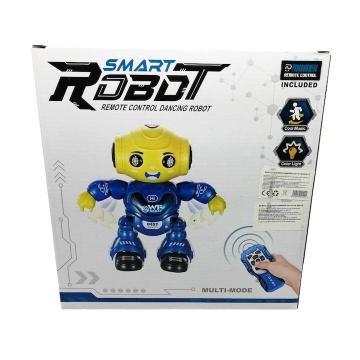 Robot Inteligent si interactiv, Telecomanda programabila, Canta danseaza, merge, Lumini LED, Albastru - Img 3
