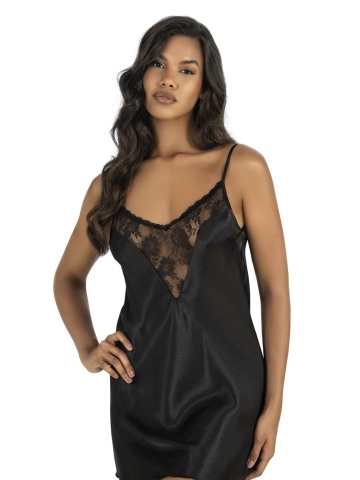 Rochie de noapte Aurora Luxe Charm, Negru - Img 1