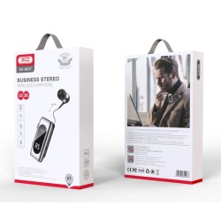 XO BE37 – Casti wireless In Ear BT 5.2, 140mAh, afisaj digital, negru - Img 1