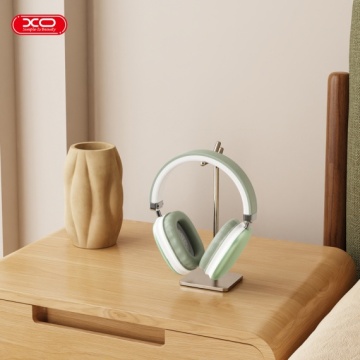 XO BE45 - Casti Wireless, On-Ear, Bluetooth 5.3, 400mAh, comenzi functii, Ambinet Light, Beiguo Headworn, Verde - Img 5