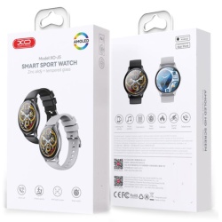 XO J5 - Smartwatch Amoled BT 5.0 Screen Pearl Round Sport Silver - Img 2