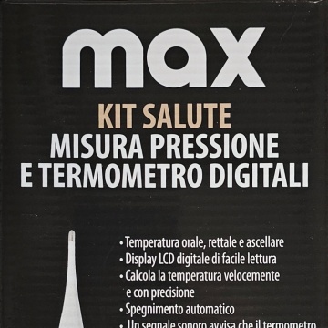 1358 - Kit Tensiometru + Termometru Digital Alb - Img 3