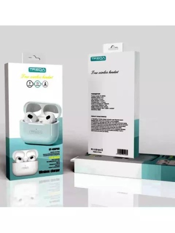 Casti Wireless Smartix 400 Pro, Bluetooth V5.1, Alb - Img 3
