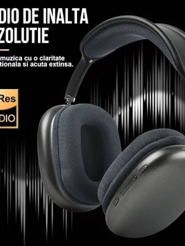 Casti Wireless Smartix P9 Pro max, Negru - Img 4