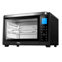 Cuptor electric 28L, Zilan ZLN1031 DARAN2, 1600W, temperatura reglabila, timer 60 min, ventilatie, negru - Img 1
