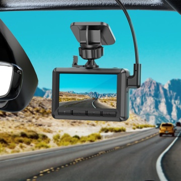 Hoco DV2 - Camera auto, LCD HD 2.45", acumulator 200mAh, cablu Back 5.5m, TF Card, Multilanguage, Negru - Img 7