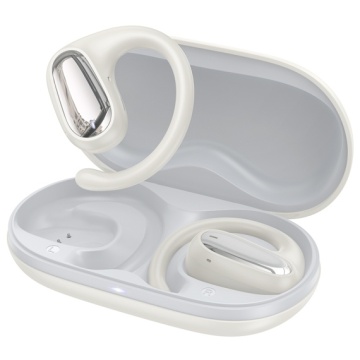 Hoco EA4 - Casti Wireless, Ear Buds, Bluetooth 5.3, On-Ear, Noise Cancelling, 500mAh, Alb - Img 3