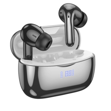 Hoco EQ16 - Casti Wireless, Ear Buds, Bluetooth 5.3, 180h StandBy, 320mAh, Glaze, Negru - Img 1