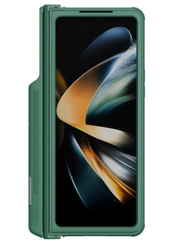 Husa Nillkin, Galaxy Z Fold 4, CamShield Pro, TPU, Verde - Img 4