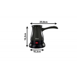Ibric electric 600W, Zilan ZLN0189, 6 cesti, rotatie 360°, buton On/Off, mov - Img 2